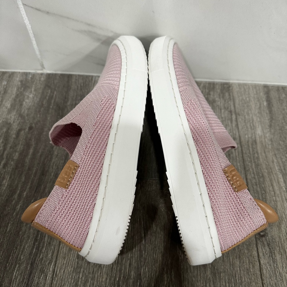 UGG Soft Pink Knit Slippers - Picture 7 of 14